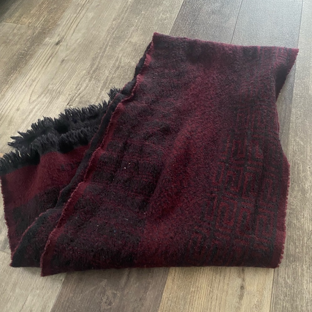 Versace wool scarf